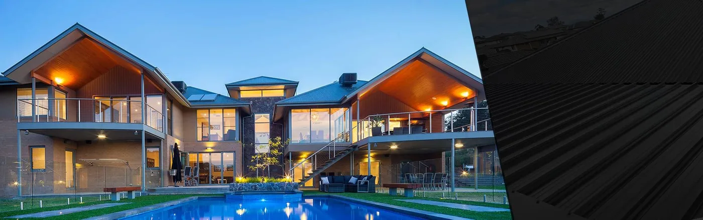 Architectural metal roofing and cladding project by NOC Metal Roofing